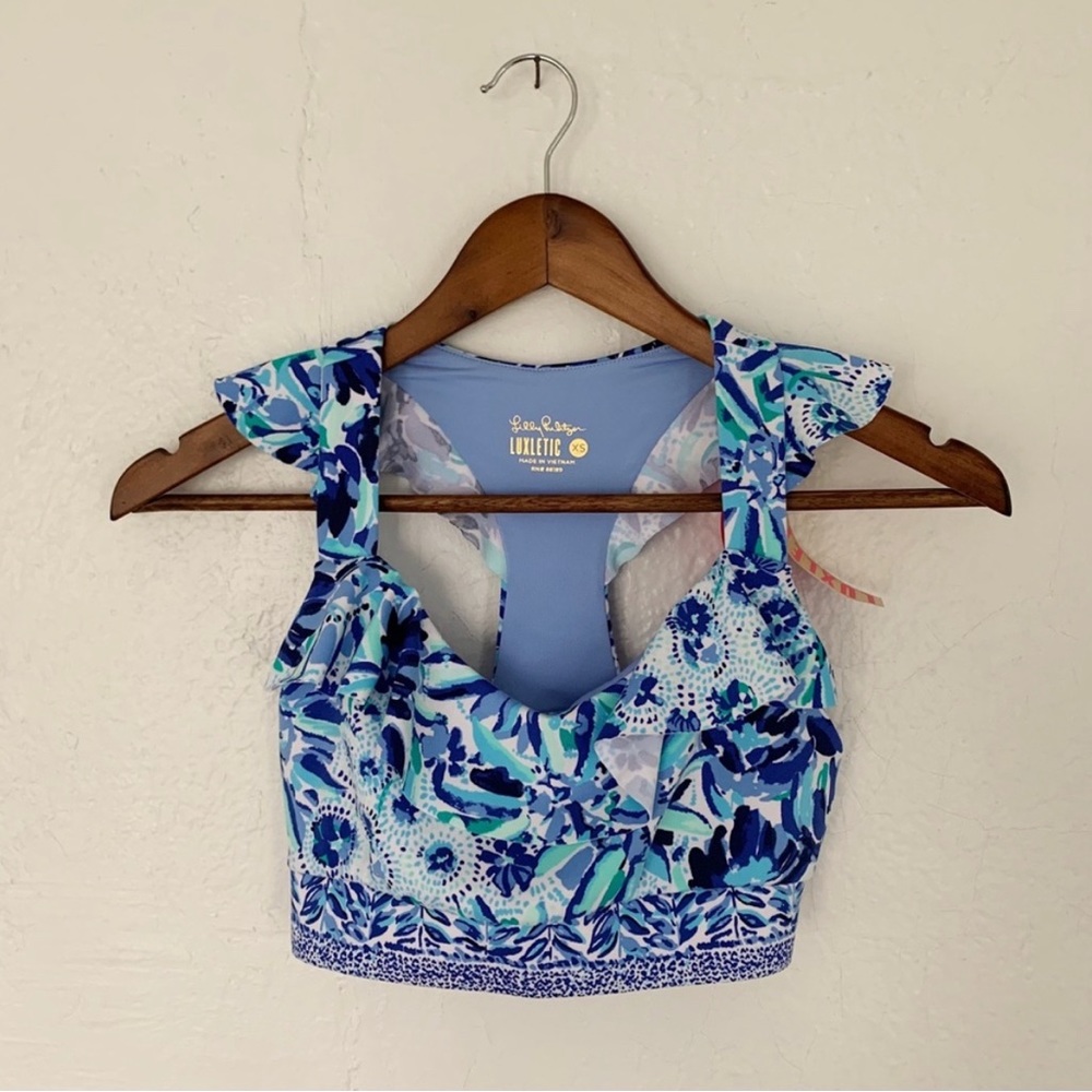 Lilly Pulitzer Angelique Luxletic Sports Bra Size XS